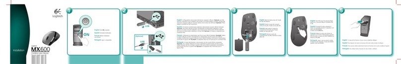Logitech MX600 User manual