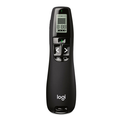 Logitech R800 - Professional Presenter Presentation Remote... quick start guide