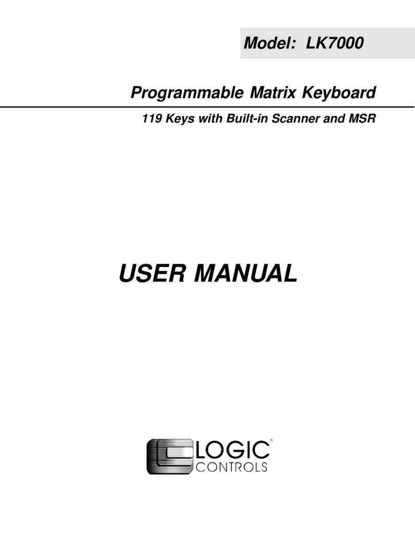 Logic Controls LK7000 User manual