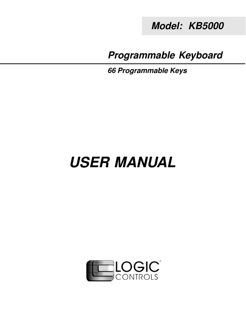 Logic Controls KB5000 Series User manual