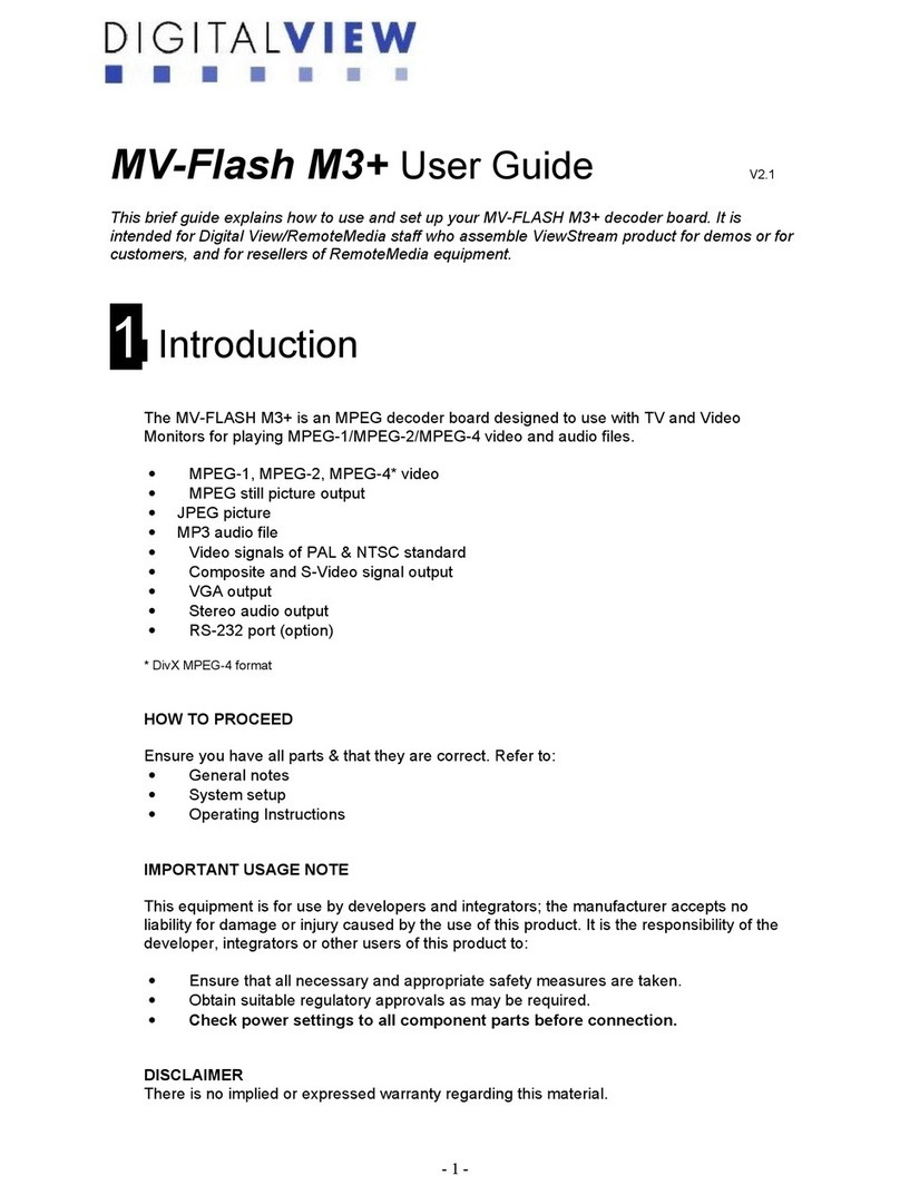 digitalview RM-DN2 user guide