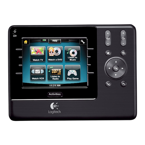 Logitech Harmony 1100 User manual