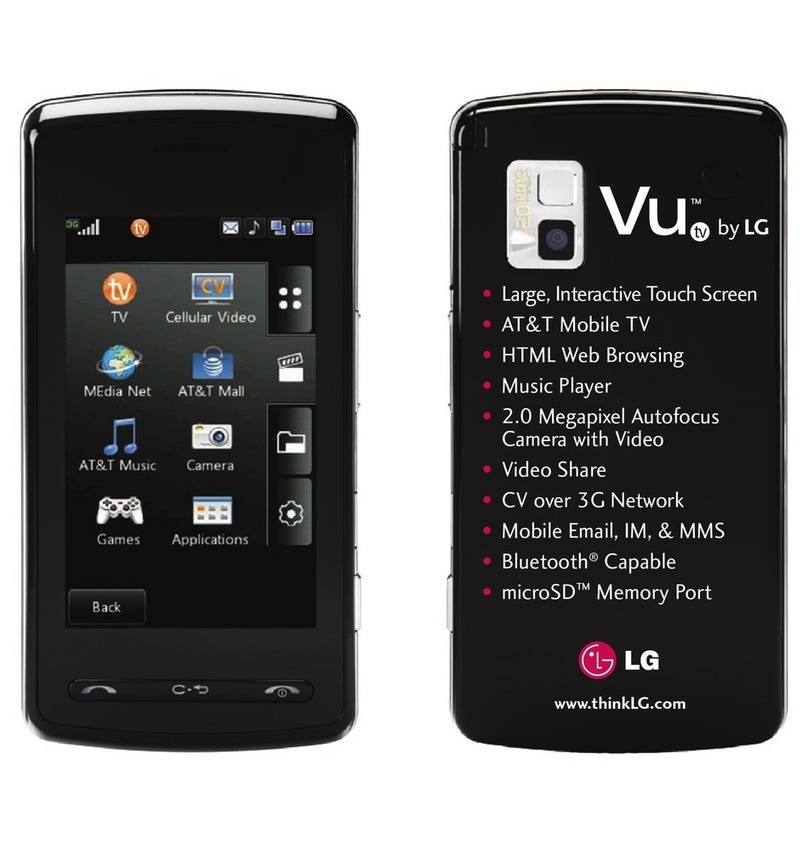 LG Vu TV Features