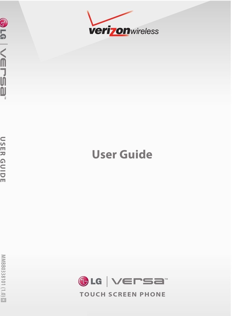 LG LGVX9600 User manual