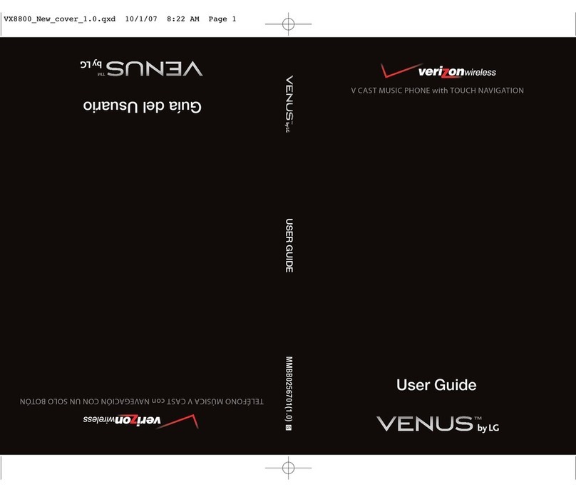 LG VENUS user guide