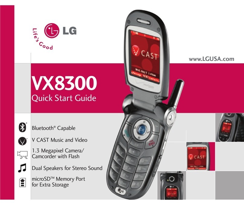 LG VX8300 User manual