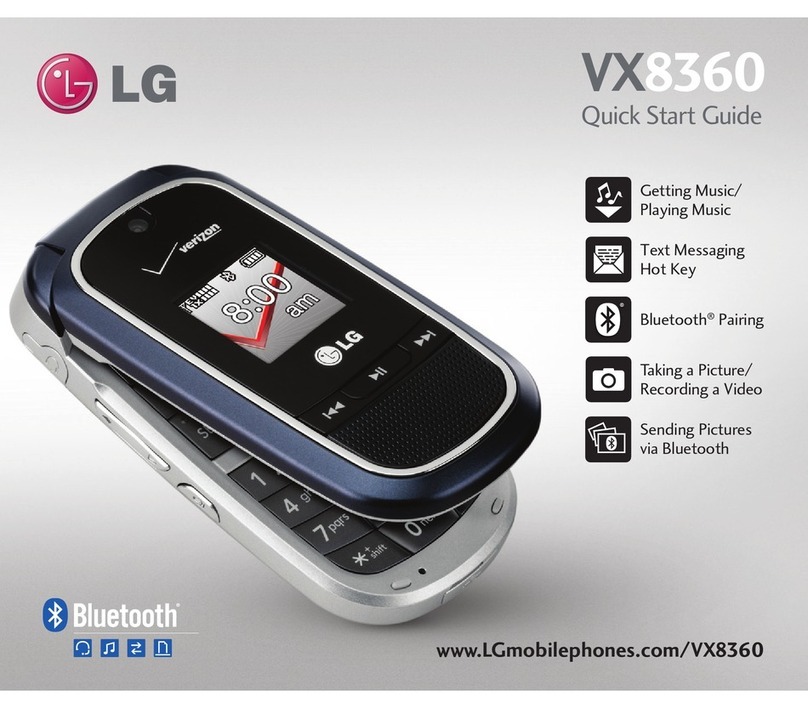 LG VX8360 User manual