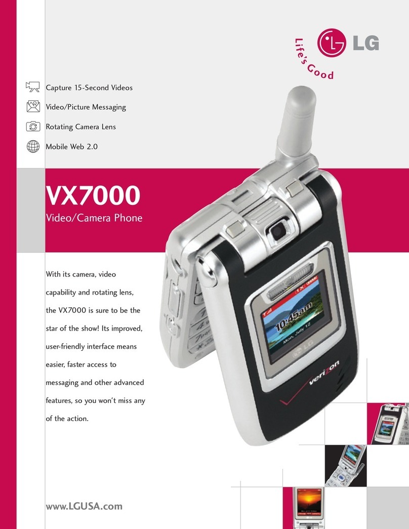 LG VX7000  VX7000 VX7000 User manual