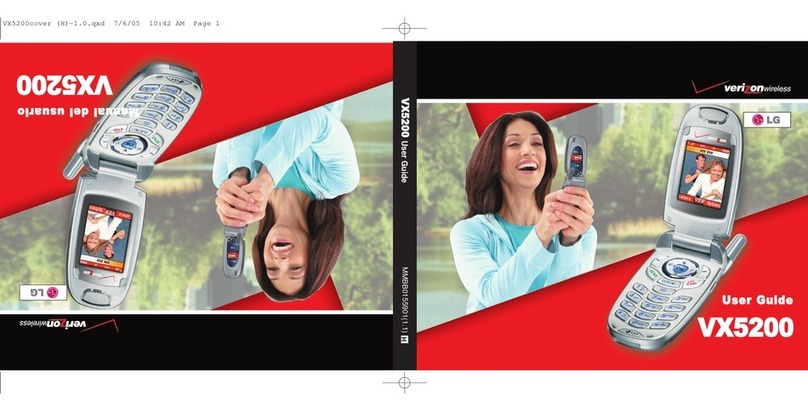 LG VX5200 user guide