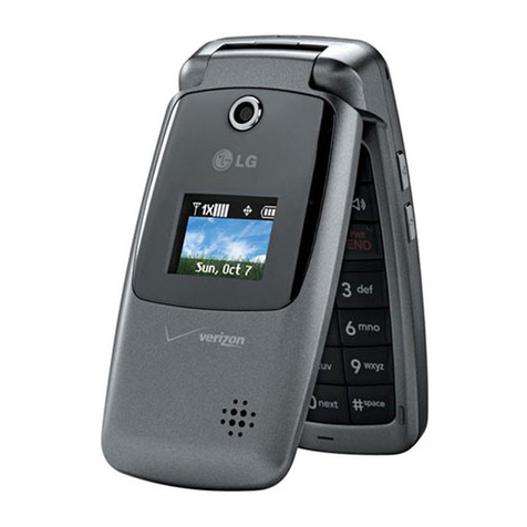 LG VX5400 User manual