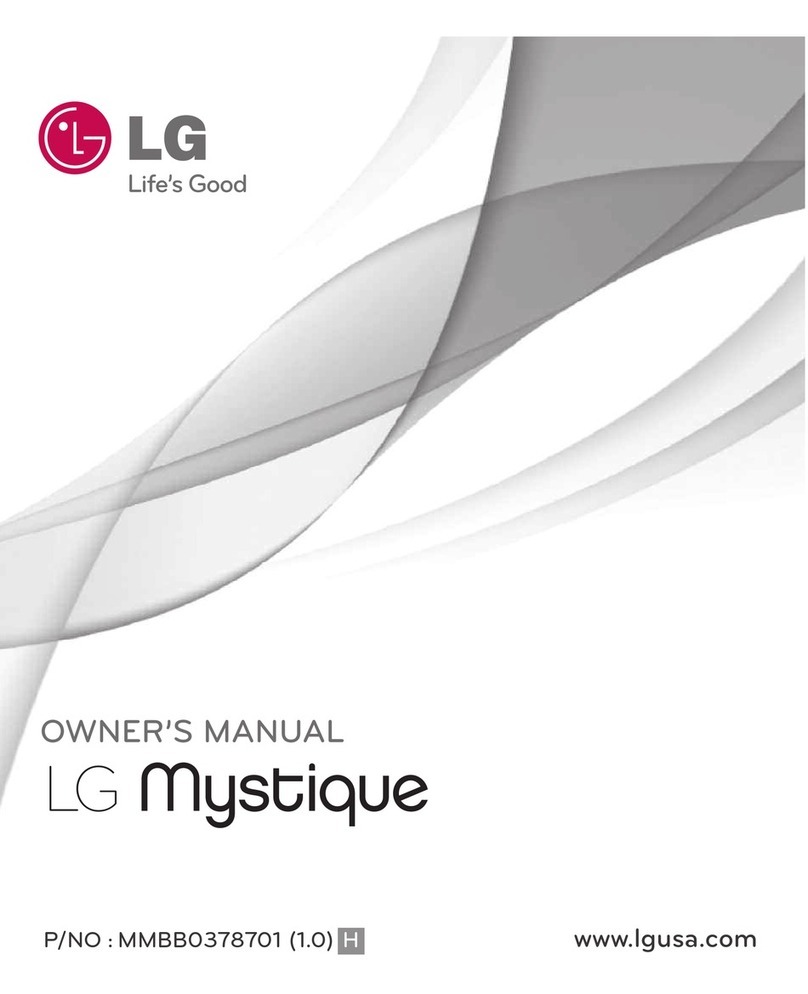 LG Mystique MMBB0378701 User manual