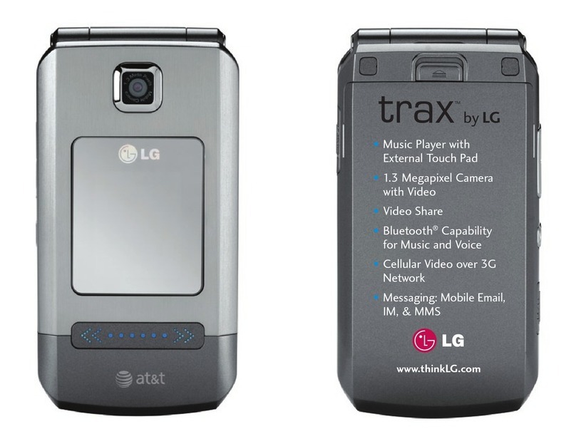 LG TRAX Owner's manual