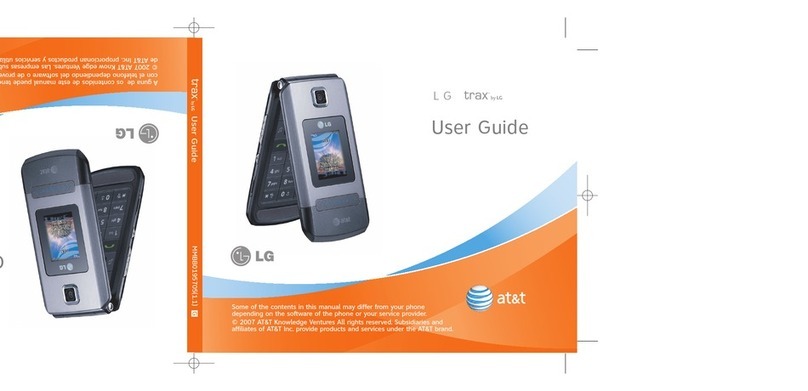 LG TRAX User manual
