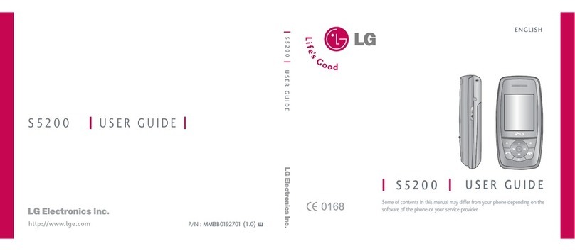 LG S5200 User manual