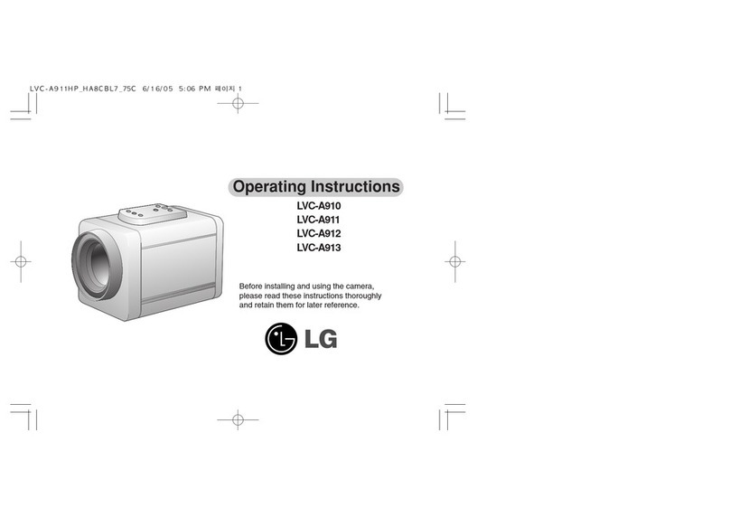 LG LVC-A910 operating instructions