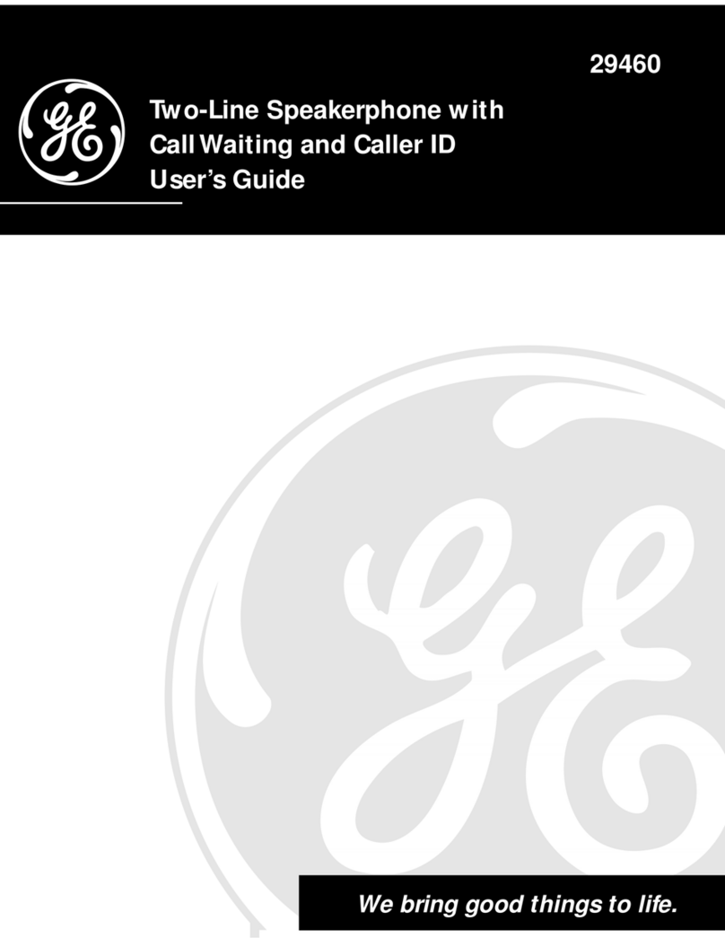 GE 29460 user guide