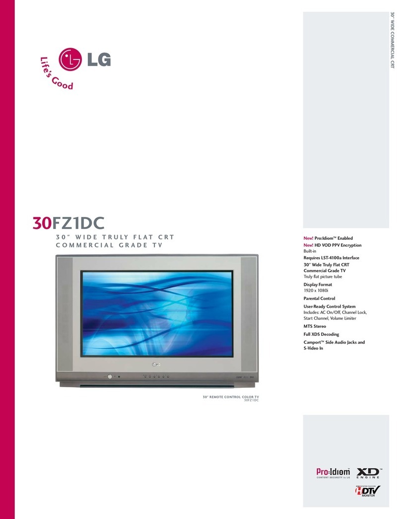 LG 30FZ1DC User manual