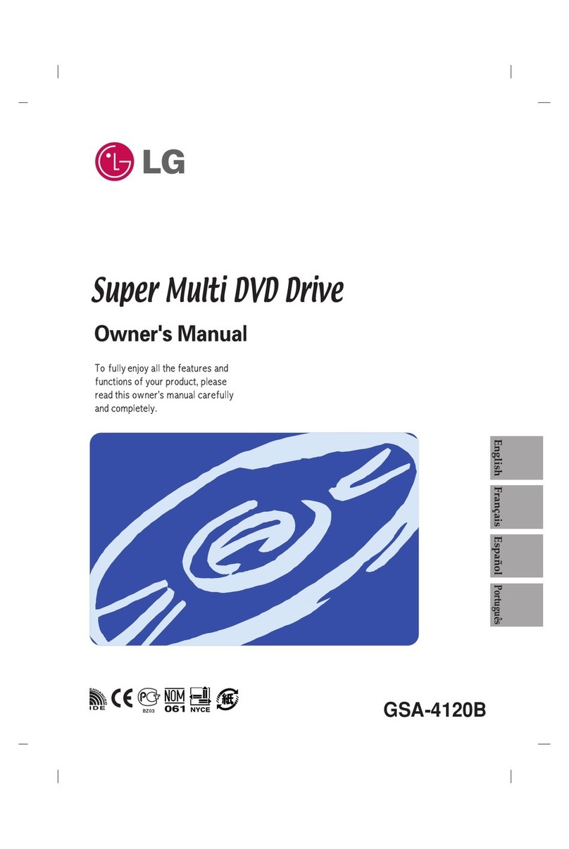 LG GSA-4120B User manual