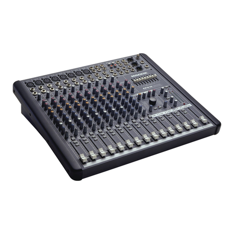 Mackie MIC/LINE MIXERS Owner's manual & warranty