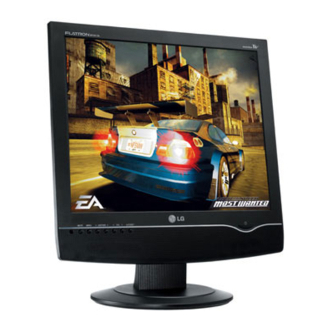 LG Flatron M1717A User manual