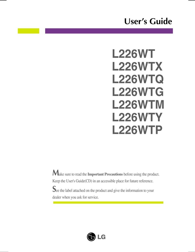LG L226WT User manual