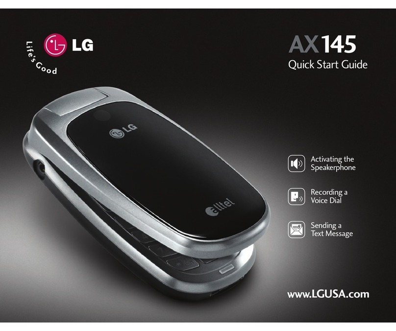 LG AX 145 User manual