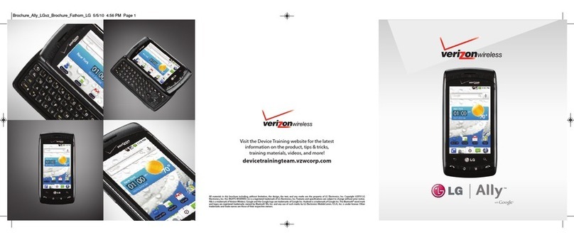 LG VS740 User manual
