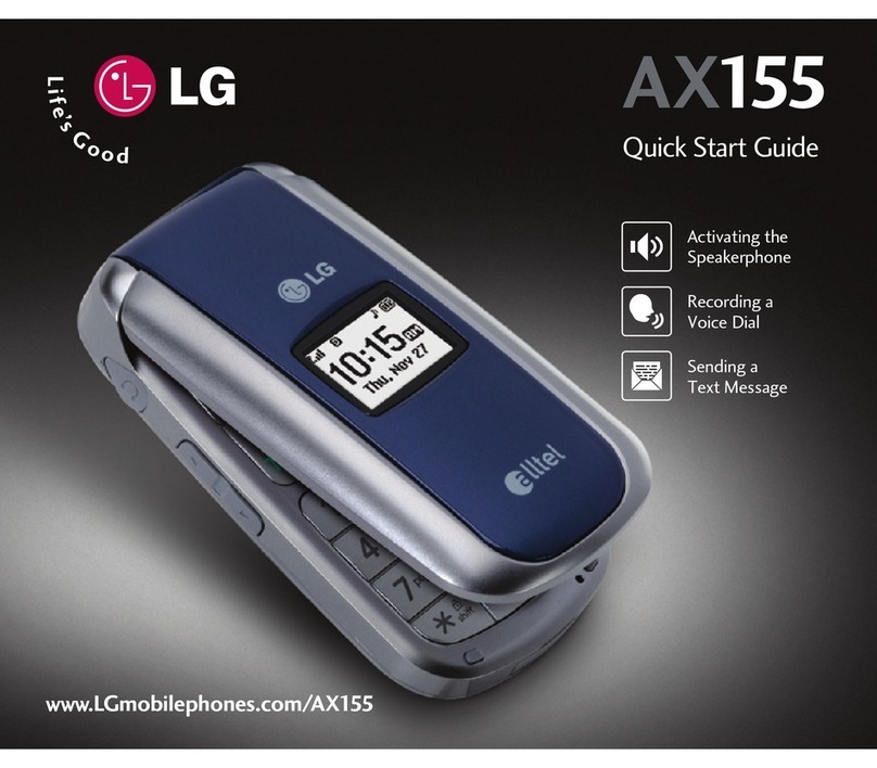 LG AX155 User manual