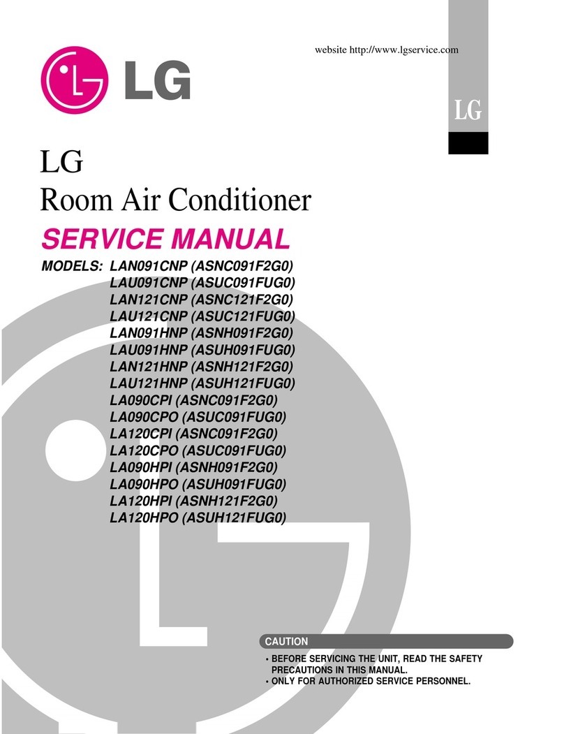 LG LAN091CNP, LAU091CNP, LAN121CNP, LAU121CNP, LAN091HNP, LAU091HNP, LAN121HNP, LAU121HNP, LA090CPI, LA090CPO,... User manual