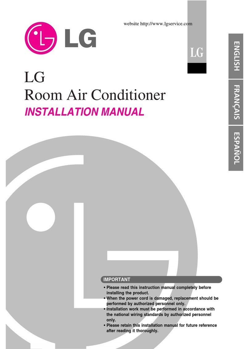 LG LS305HV installation manual