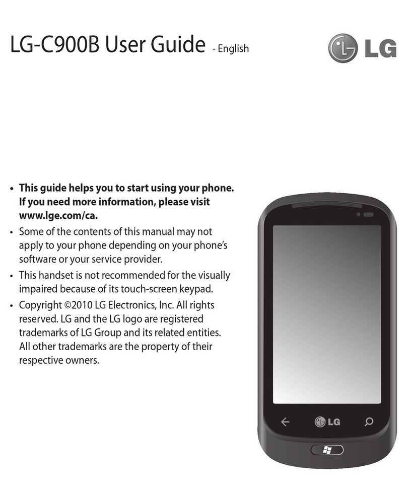LG LG-C900B user guide