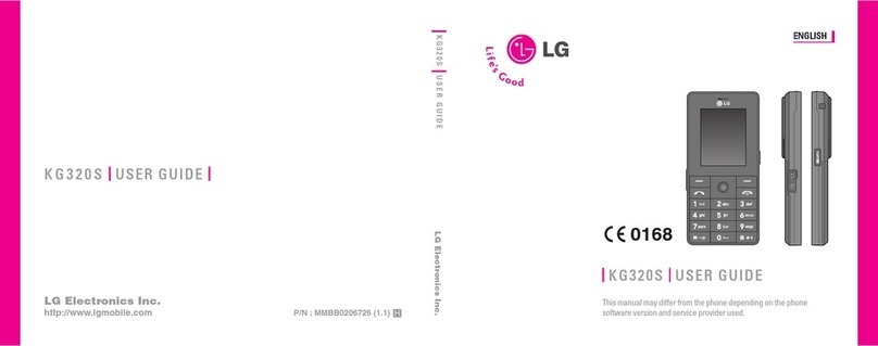 LG KG320S User manual