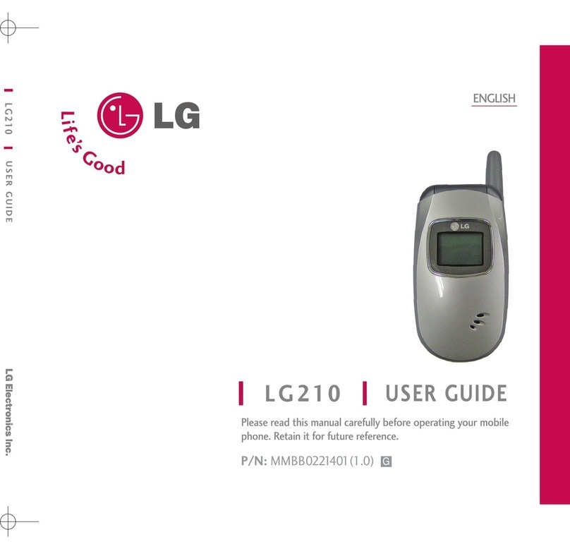 LG LG210 user guide