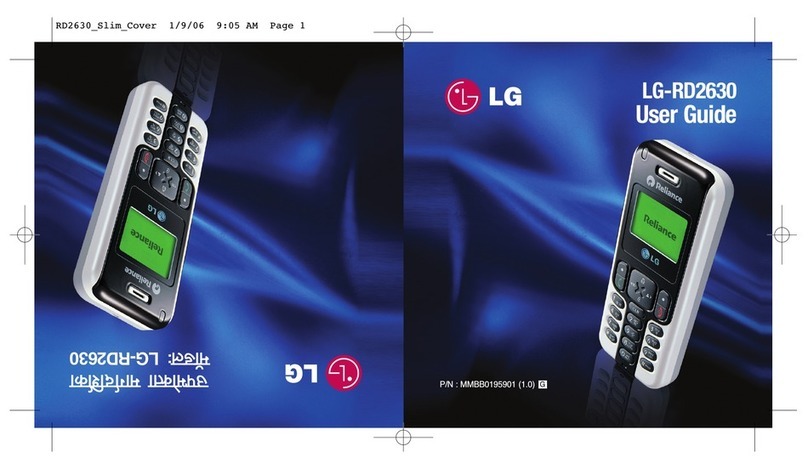 LG LG-RD2630 User manual