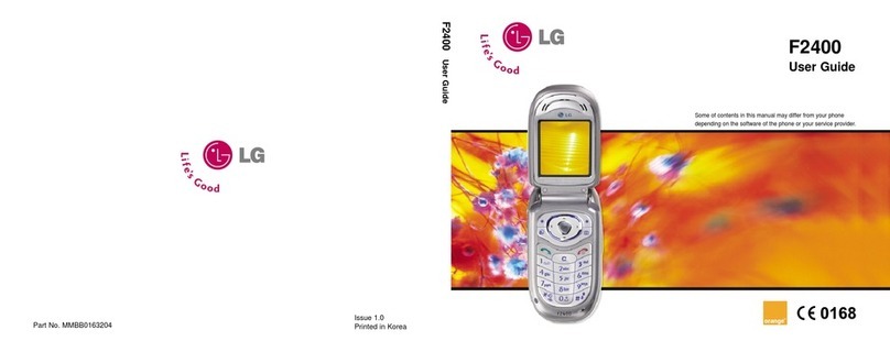 LG F2400 User manual LG F2400 User manual