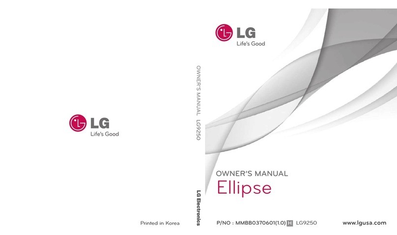 LG ELLIPSE 9250 User manual