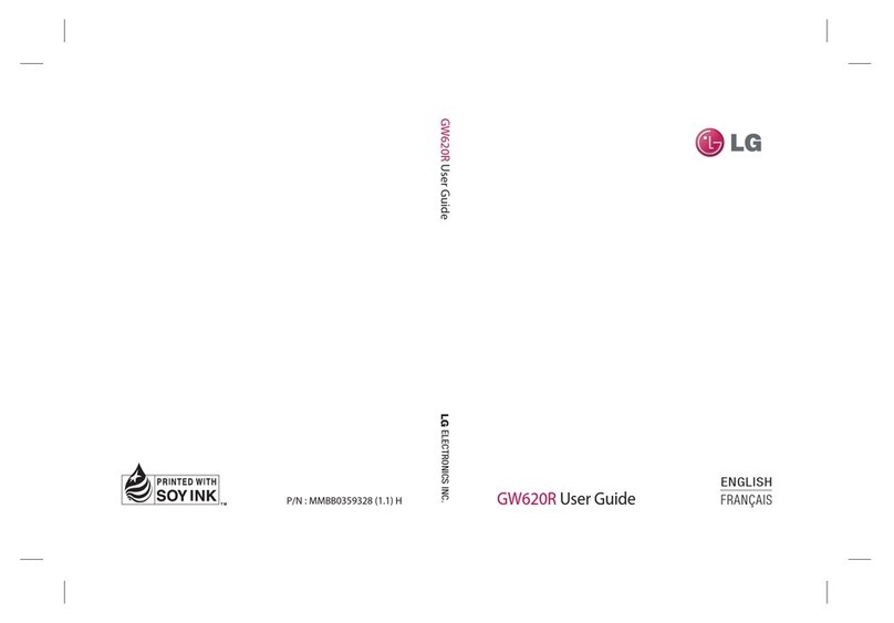 LG GW620R User manual