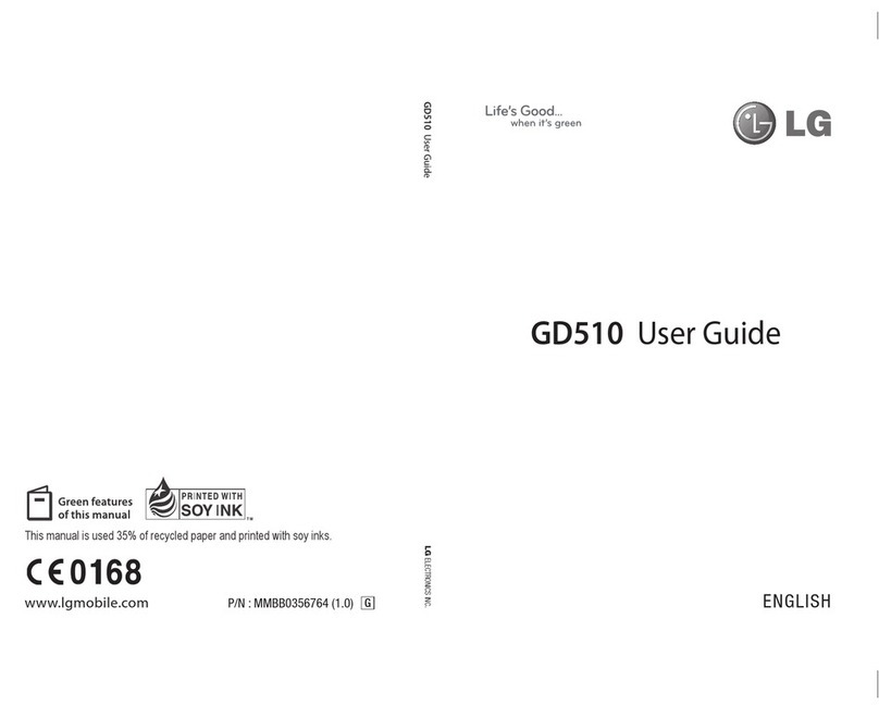 LG GD510 User manual