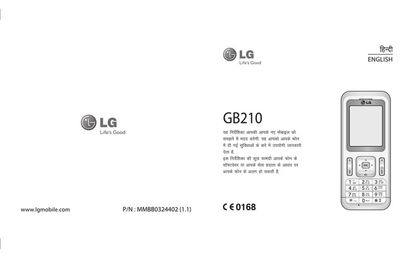 LG GB210 User manual