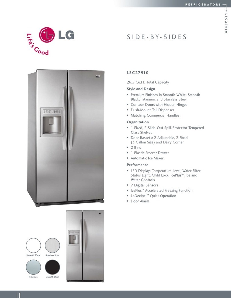 LG LSC27910TT specification