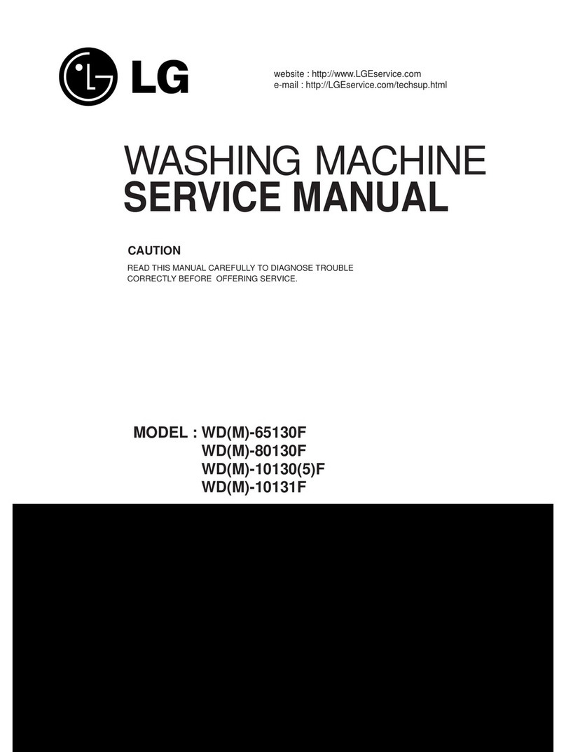 LG WD(M)-10130(5)F Service manual