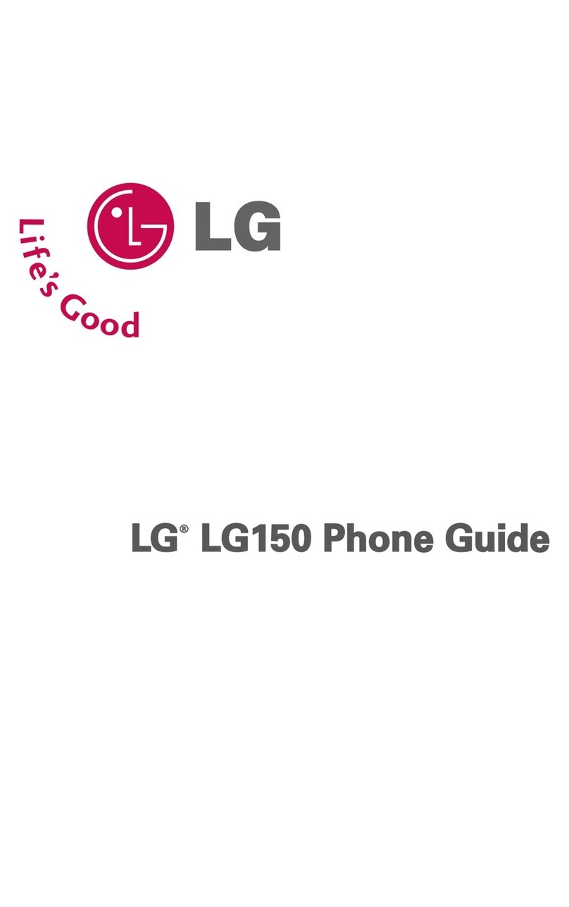 LG Phone LG150 User manual