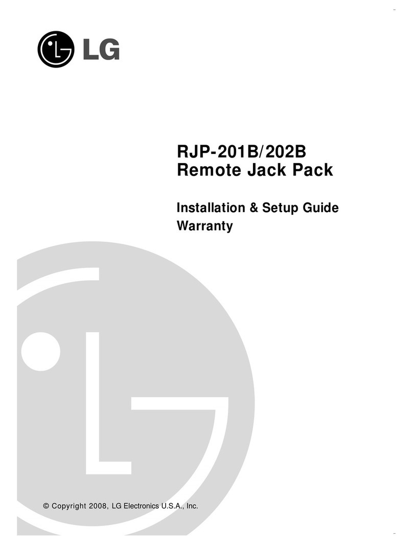 LG 202B Installation and setup guide