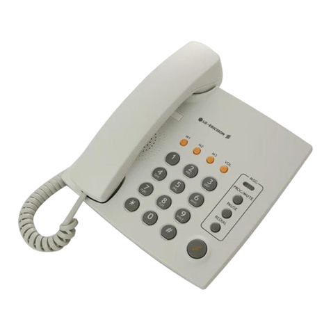 LG-Nortel SINGLE LINE TELEPHONE LKA-200 Product specification
