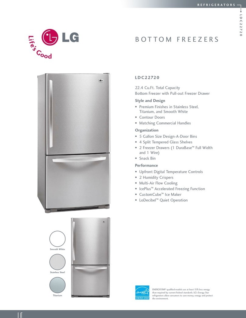 LG LDC22720 Series User manual