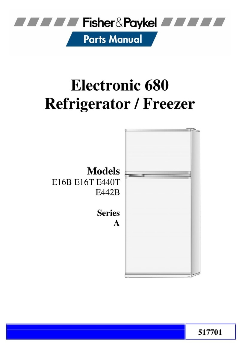 Fisher & Paykel E16B User manual