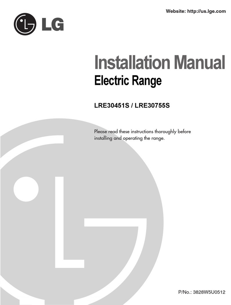 LG LRE30451S User manual