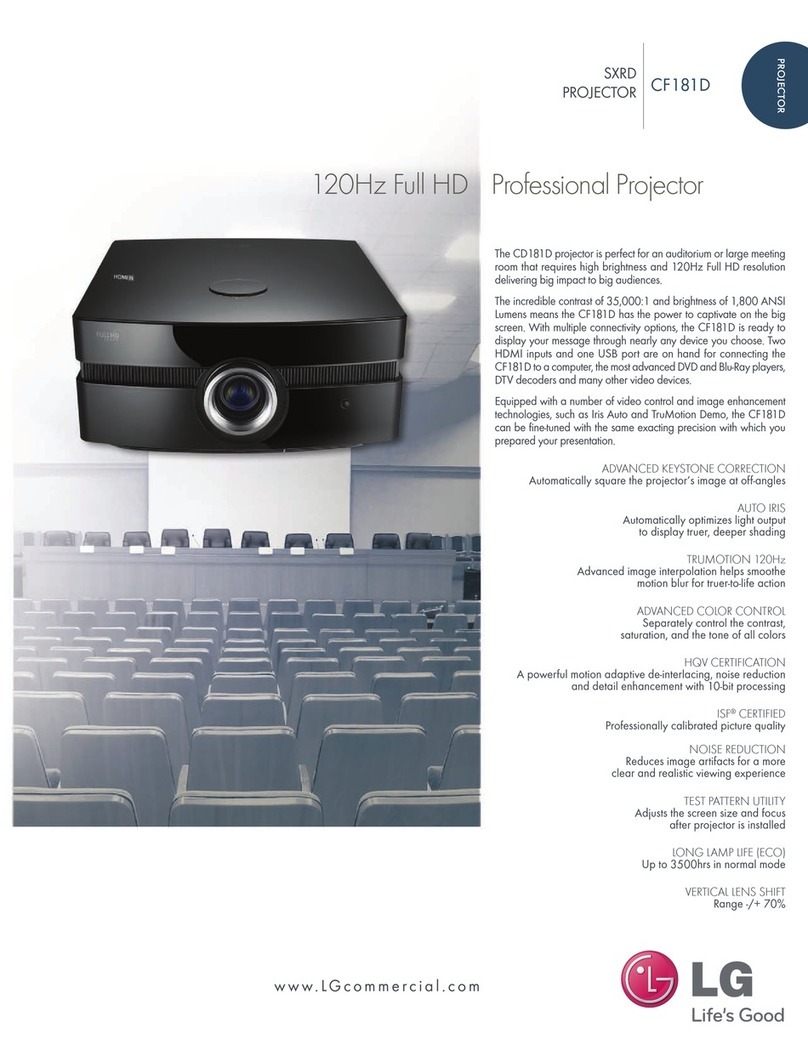 LG CF181D User manual