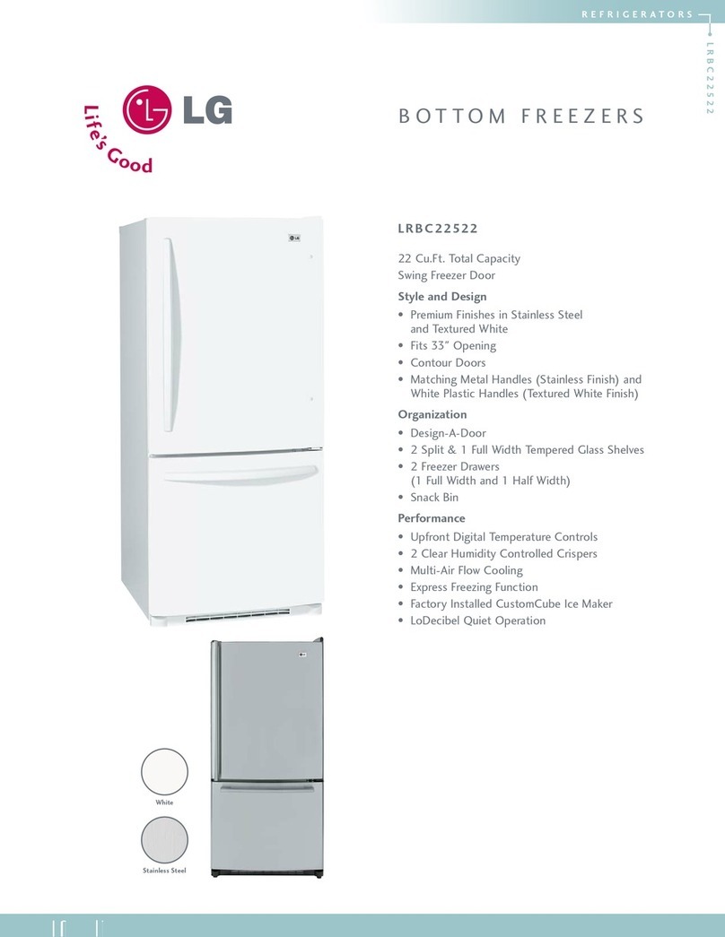 LG LRBC22522 User manual