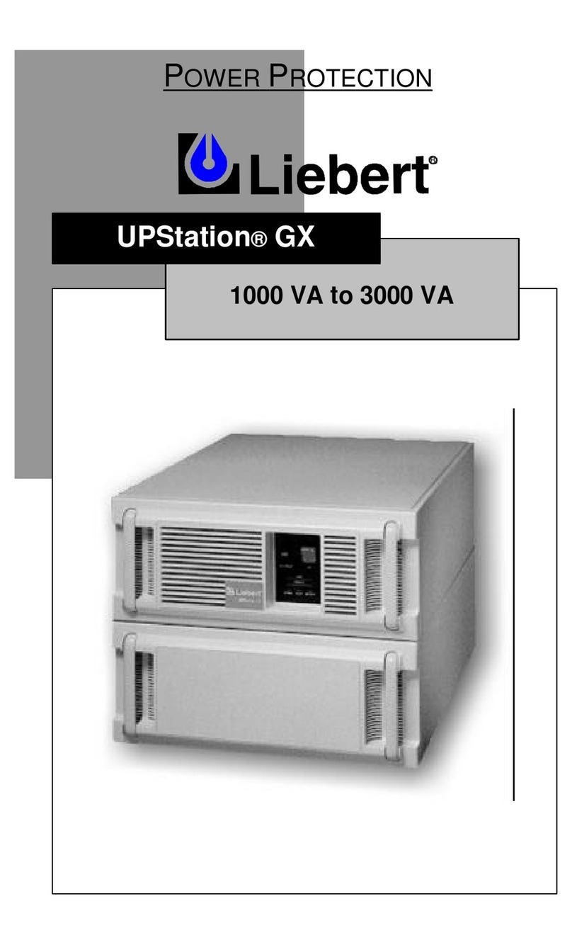Liebert UPStation GX owner's manual